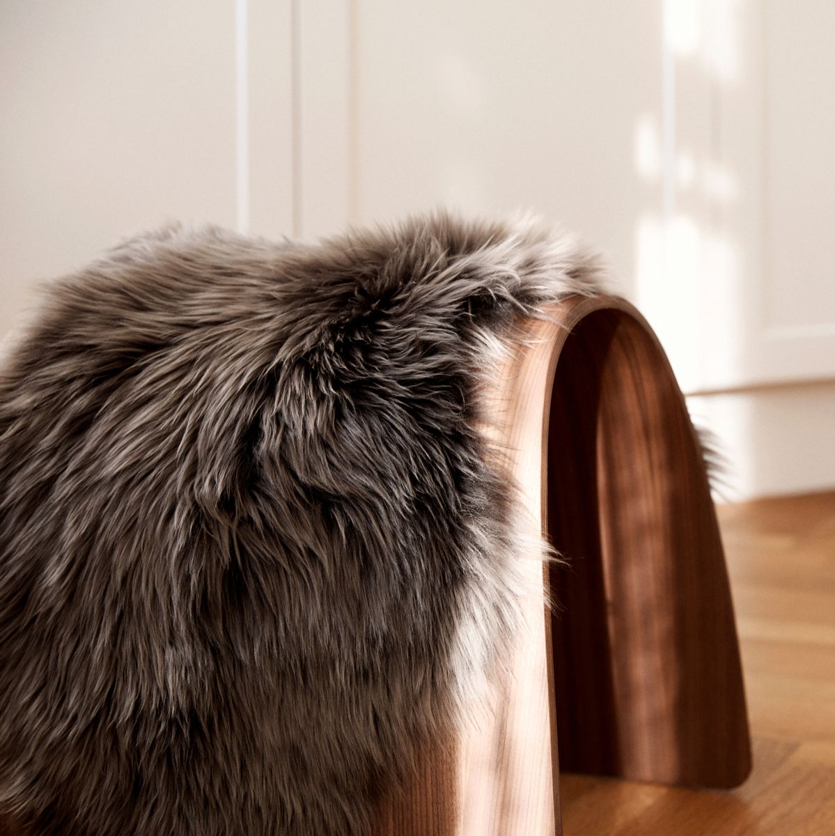 Schafhocker Cover | Langhaar | Neuseeland Schwarz