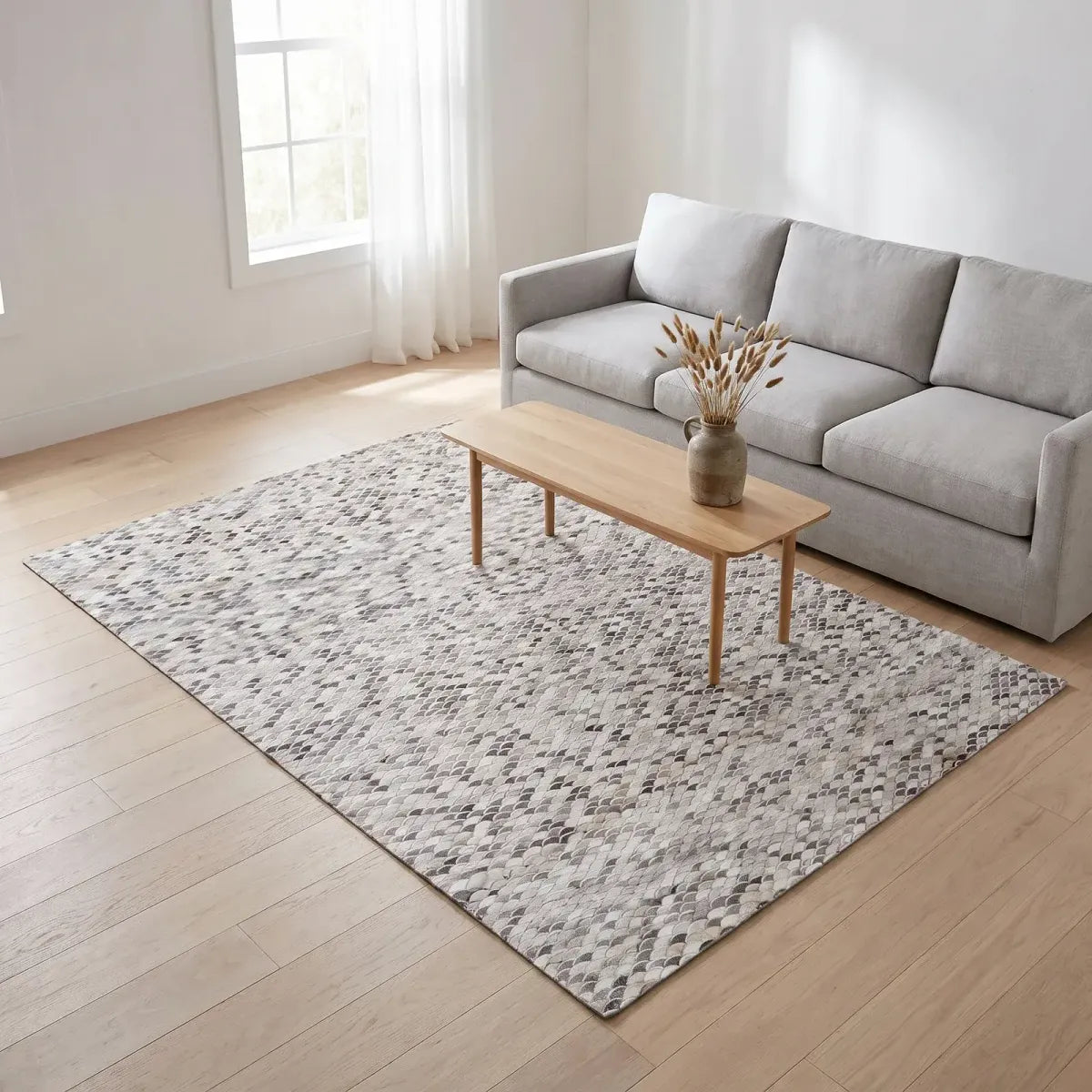 Kuhfell Design-Teppich | Brasilien | 200x300 cm | 170x240 cm