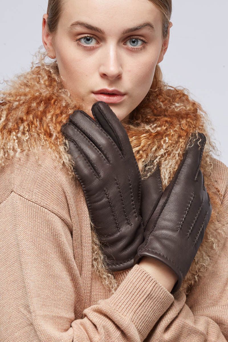 handschuhe cognac Kate Handschuhe