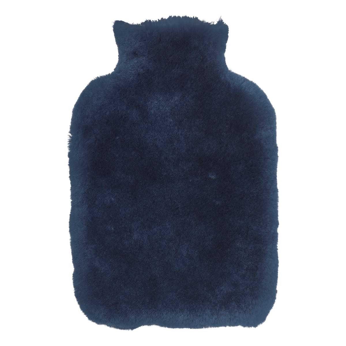 Hot Water Bottle | 22x32 cm. | New Zealand Sheepskin | Moccasin - Naturescollection.eu