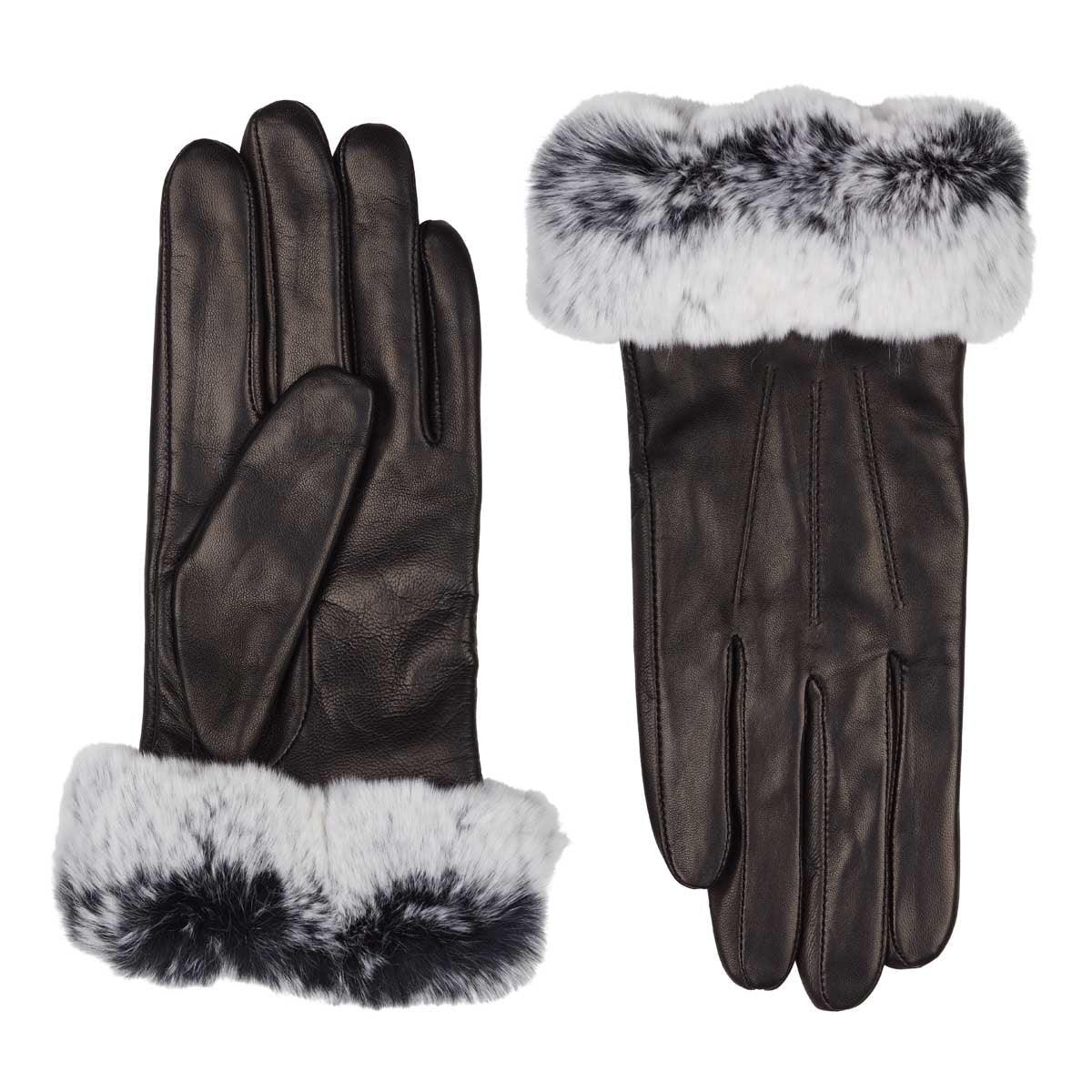 Kassandra Gloves | Sheepskin | Rabbit - Naturescollection.eu