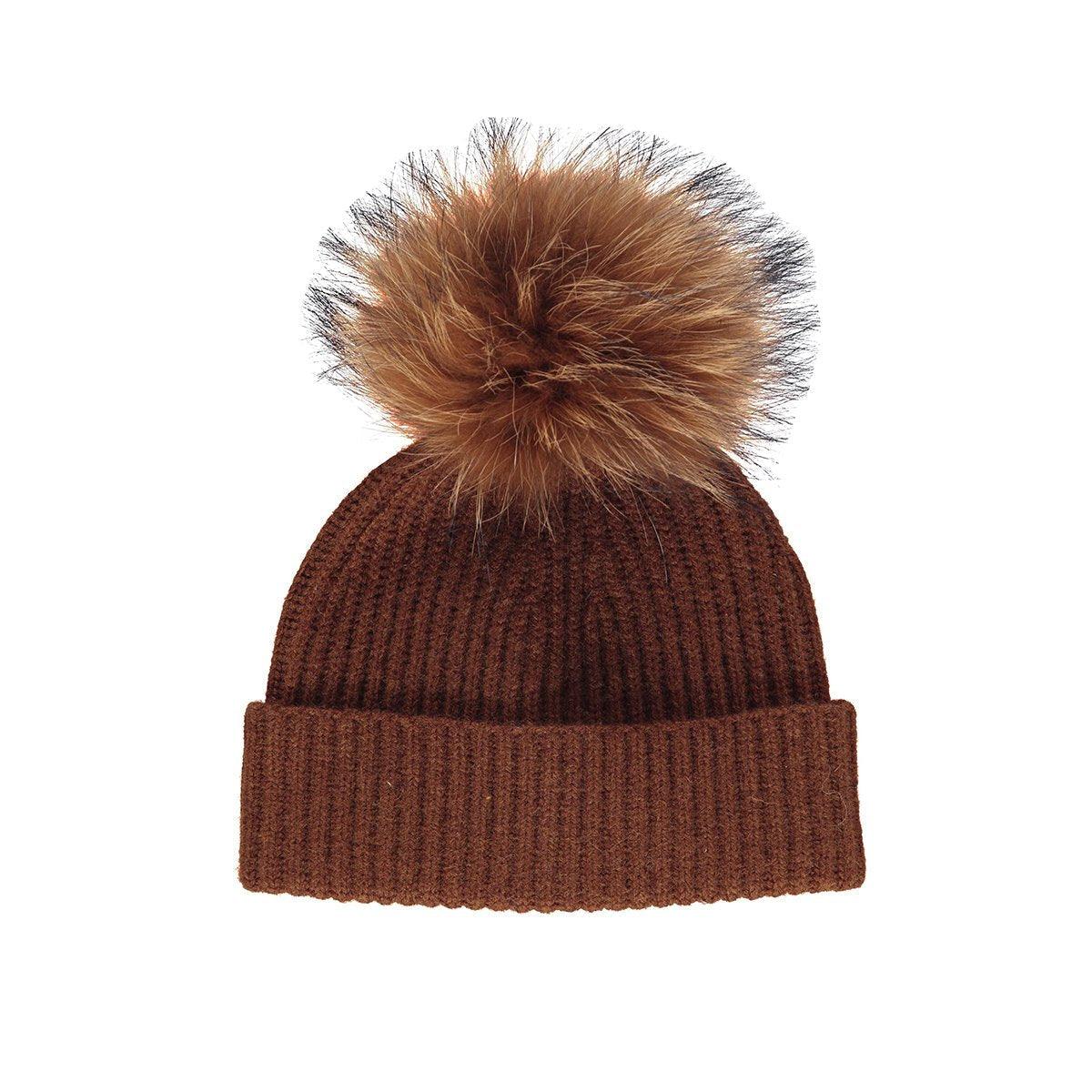 Mathilde Beanie | Wool, Raccoon - Naturescollection.eu