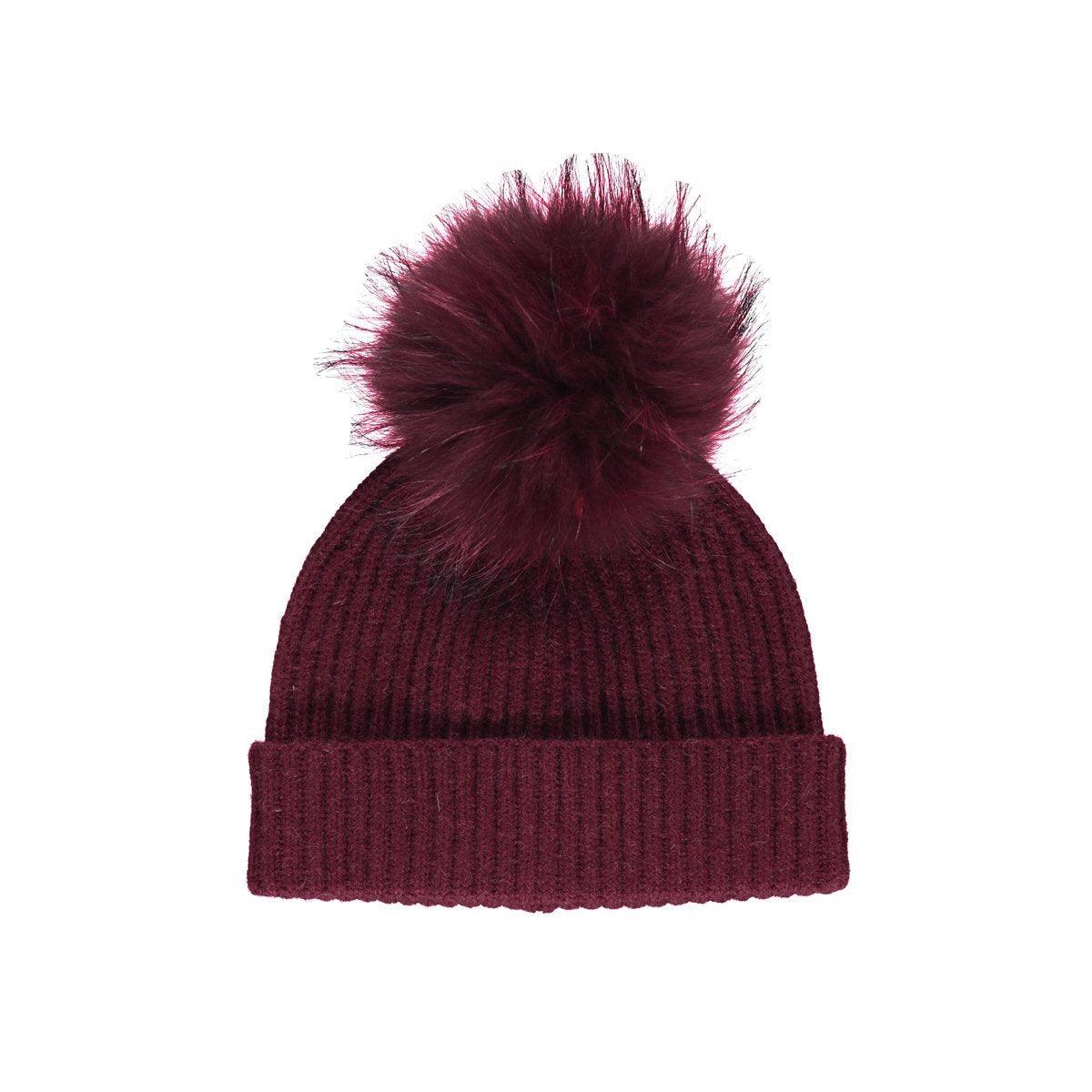 Mathilde Beanie | Wool, Raccoon - Naturescollection.eu