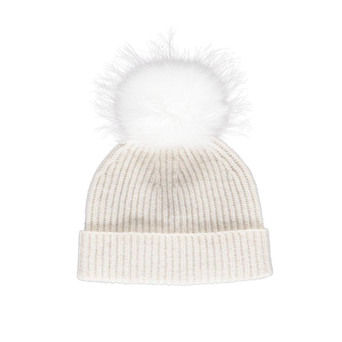 Mathilde Beanie | Wool, Raccoon - Naturescollection.eu