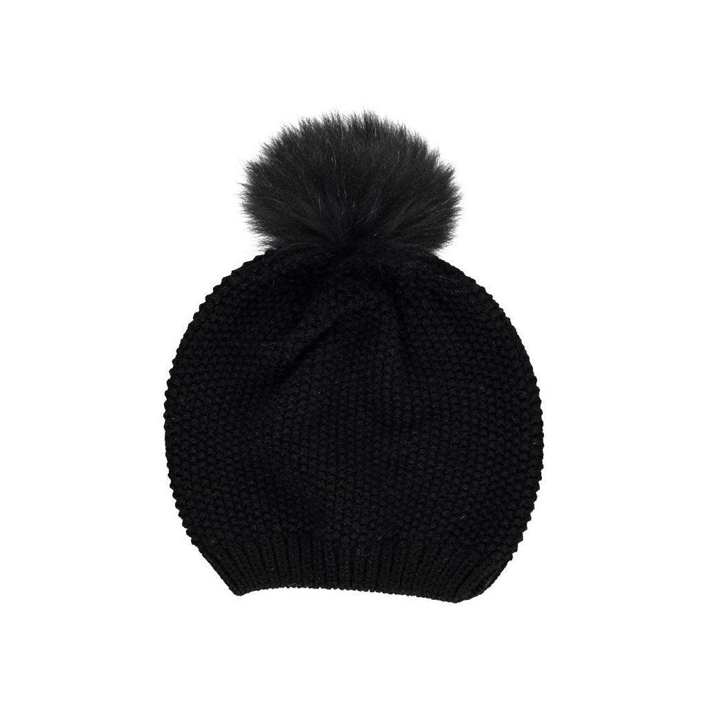 Stella Beanie | Wool | Raccoon - Naturescollection.eu