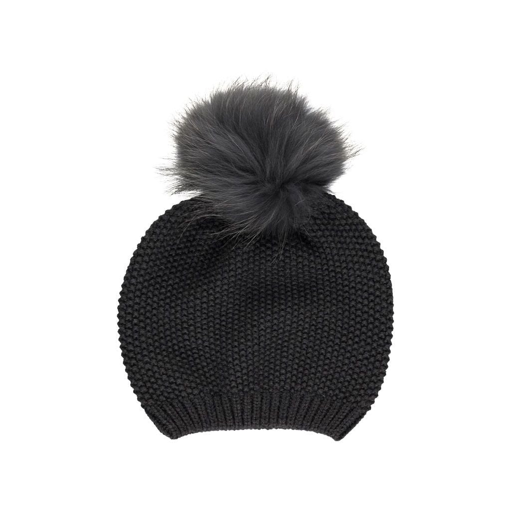 Stella Beanie | Wool | Raccoon - Naturescollection.eu