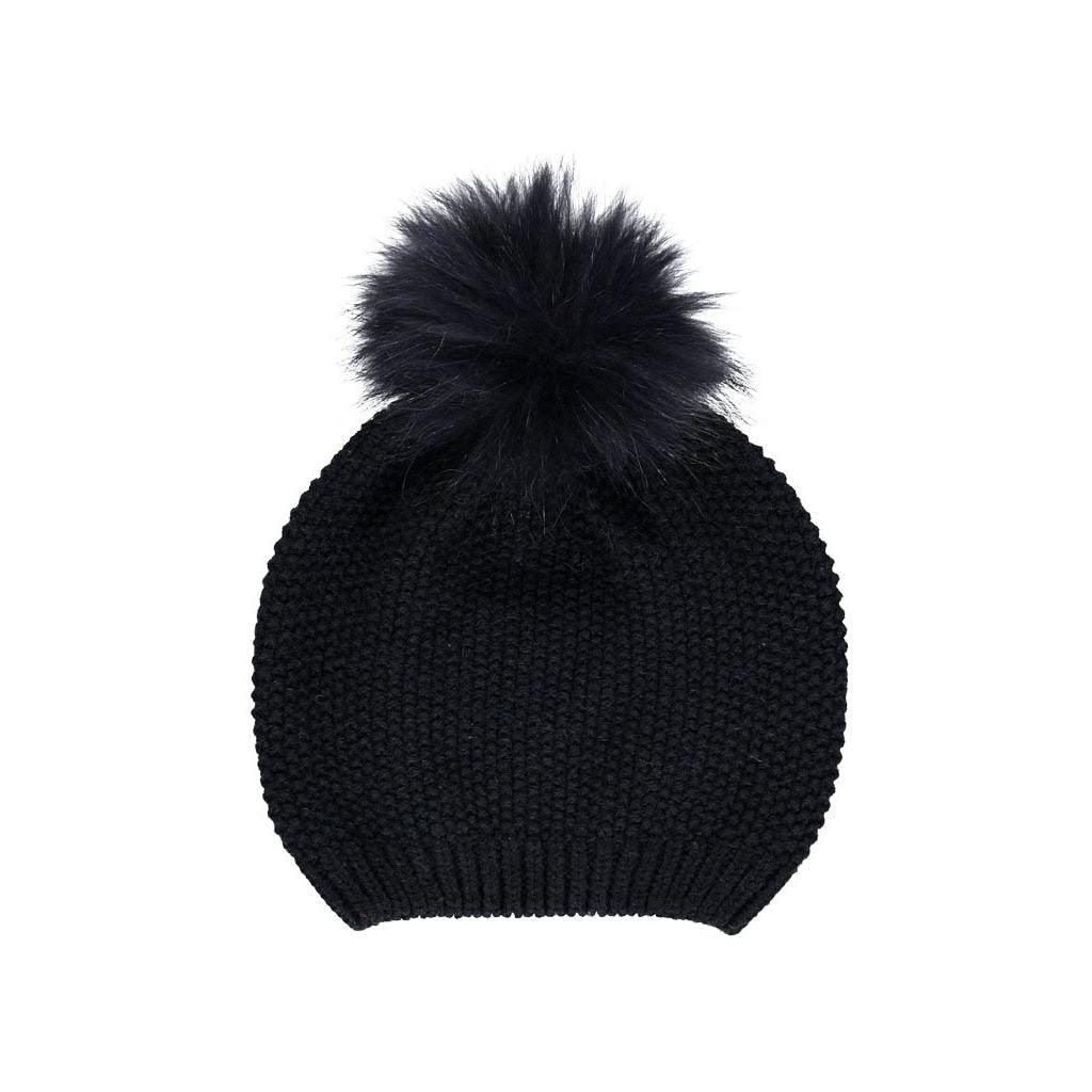 Stella Beanie | Wool | Raccoon - Naturescollection.eu