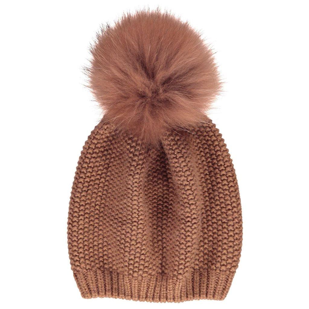 Stella Beanie | Wool | Raccoon - Naturescollection.eu