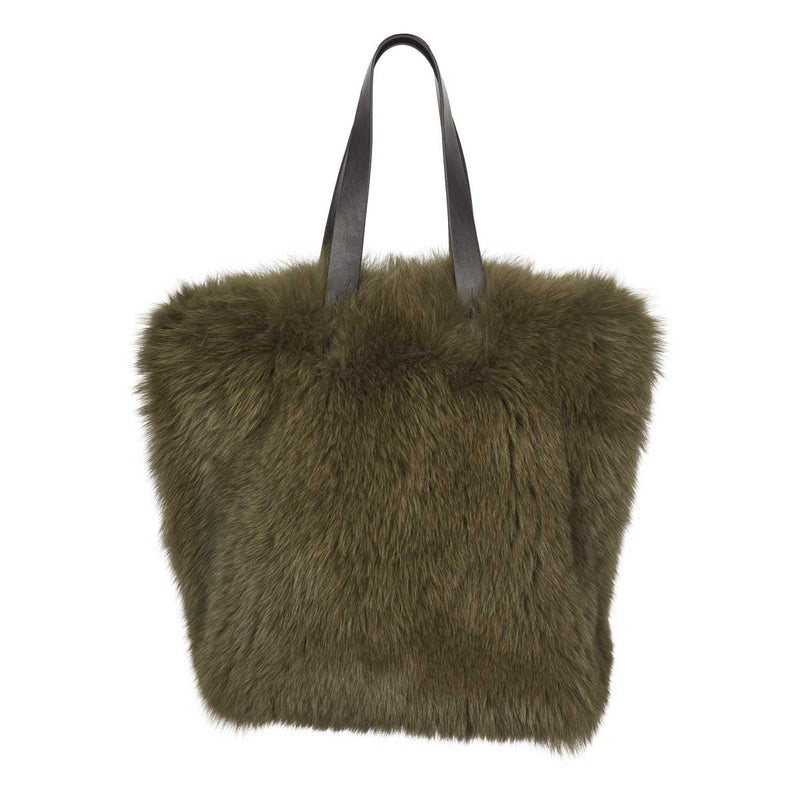 NC Fashion Glow Shopper Bags Moss Green