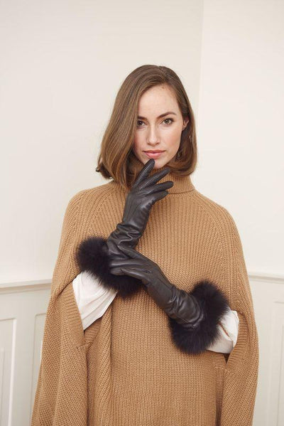 Pixie Handschuhe | Lammfell, Fuchs